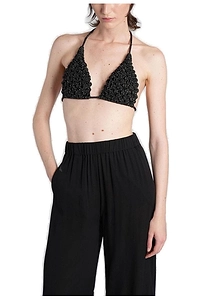 Diamond Embellished Halterneck Top