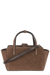 Flap S Top Handle Tote Bag