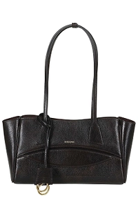 Hidesins Structured Leather Tote Bag