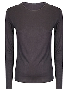Hira Long Sleeve Crew-Neck T-Shirt