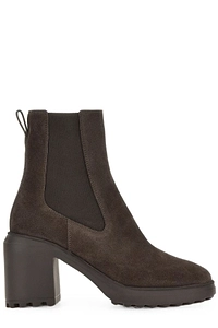 Block Heel Chelsea Boots