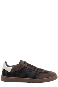 Hogan H-Logo Pattern Low-Top Sneakers