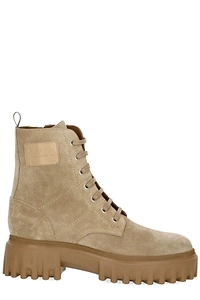 Hogan H700 Lace-Up Ankle Boots