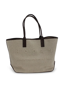 Hogan Logo Padlock Tote Bag