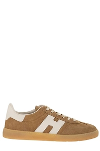 Hogan Logo-Patch Lace-Up Sneakers