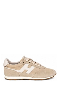 Hogan Logo Patch Lace-Up Sneakers