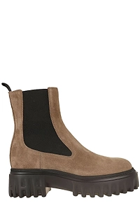Hogan Platform Ankle Boots