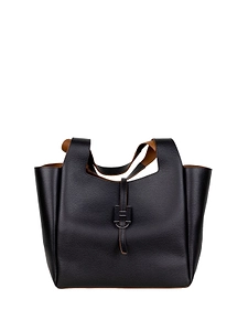 Hogan Trend Logo Plaque Tote Bag