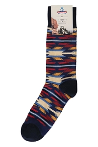 Pattern Intarsia Socks