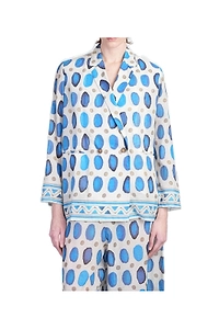 Holy Caftan Jam All-Over Printed Blazer