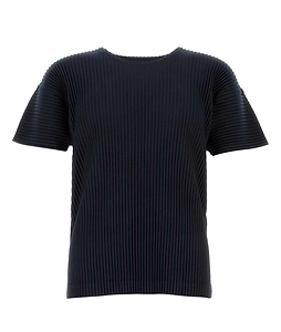 Homme Plissé Issey Miyake Pleated Crewneck T-Shirt