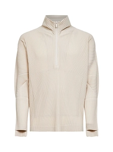 Homme Plissé Issey Miyake March Pleated Zip-Up Jacket