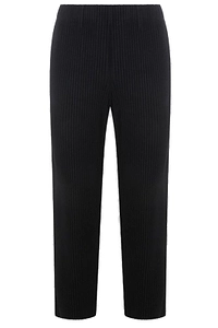 Homme Plissé Issey Miyake Pleated Straight Leg Trousers