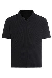 Homme Plissé Issey Miyake Short Sleeve Polo Shirt