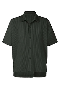 Homme Plissé Issey Miyake Short-Sleeved Pleated Shirt