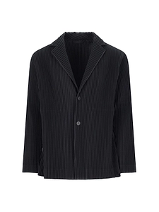 Homme Plissé Issey Miyake Single-Breasted Pleated Blazer