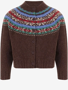 Howlin' Magic Waves Fair Isle Cardigan