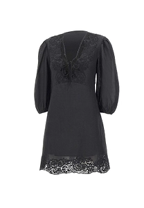 Hugo Boss Driketta Embroidered Mini Dress