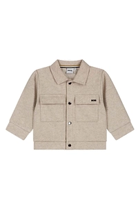 Hugo Boss Kids Buttoned Bomber Jacket