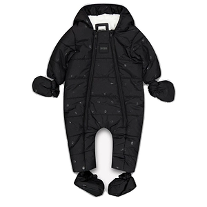 Hugo Boss Kids Detachable Mittens And Slippers Snowsuit