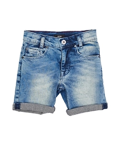 Denim Bermuda Shorts