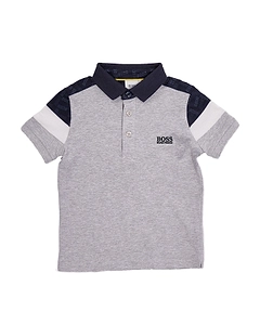 Hugo Boss Kids Logo Embroidered Polo Shirt
