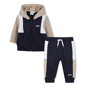 Hugo Boss Kids Logo-Printed Drawstring Tracksuit