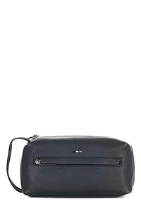 Hugo Boss Logo Debossed Zipped Washbag