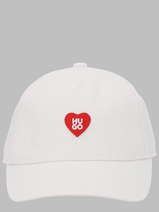 Hugo Kids Heart Logo Baseball Hat