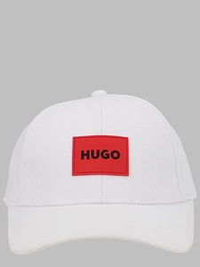 Hugo Kids Logo Patch Baseball Hat