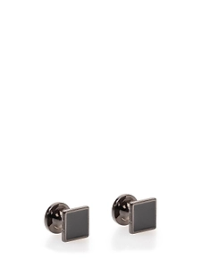 Hugo Logo Engraved Square Cufflinks