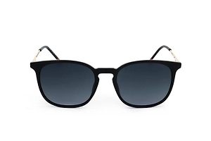 Hugo Rectangular Metal-Temple Sunglasses