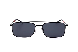 Hugo Rectangular Metal Sunglasses