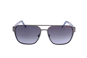 Hugo Rectangular Metal Sunglasses