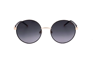 Hugo Round Metal Frame Sunglasses