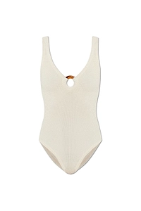 Hunza G Celine Crinkle One-Piece Swimsuit