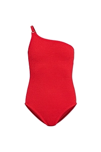 Hunza G Clara One-Shoulder Swimsuit