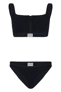 Hunza G Dallas Zip-Front Bikini