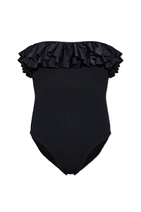 Eloise Ruffled Strapless Swimsuit