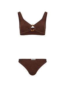 Hunza G Julia Ring Detailed Bikini Set