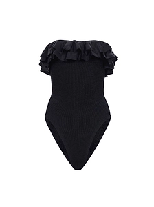Hunza G Ruffled Swimsuit