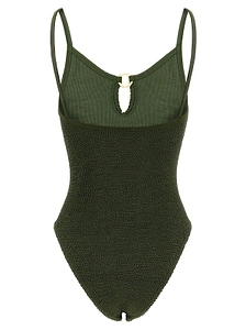 Hunza G Toni Textured One-Piece Swimsuit