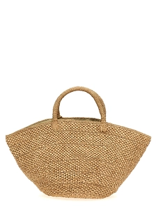 Ela Woven Top Handle Bag