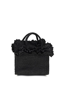 Ibeliv Laguna Ruffled Shoulder Bag