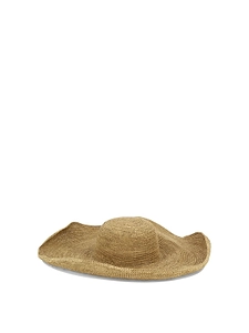 Izy Woven Wide-Brim Hat