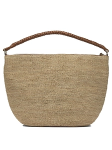 Utopia Braided-Handle Shoulder Bag