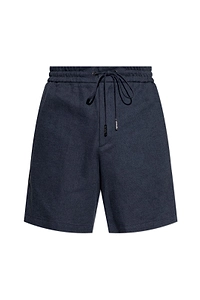Iceberg Applique Drawstring Shorts