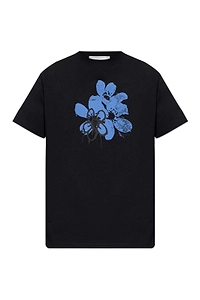 Iceberg Floral Printed Crewneck T-Shirt