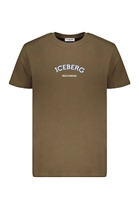 Iceberg Logo Crew-Neck T-Shirt