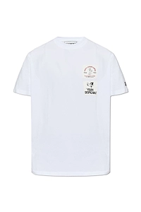 Iceberg Logo Patch Crewneck T-Shirt